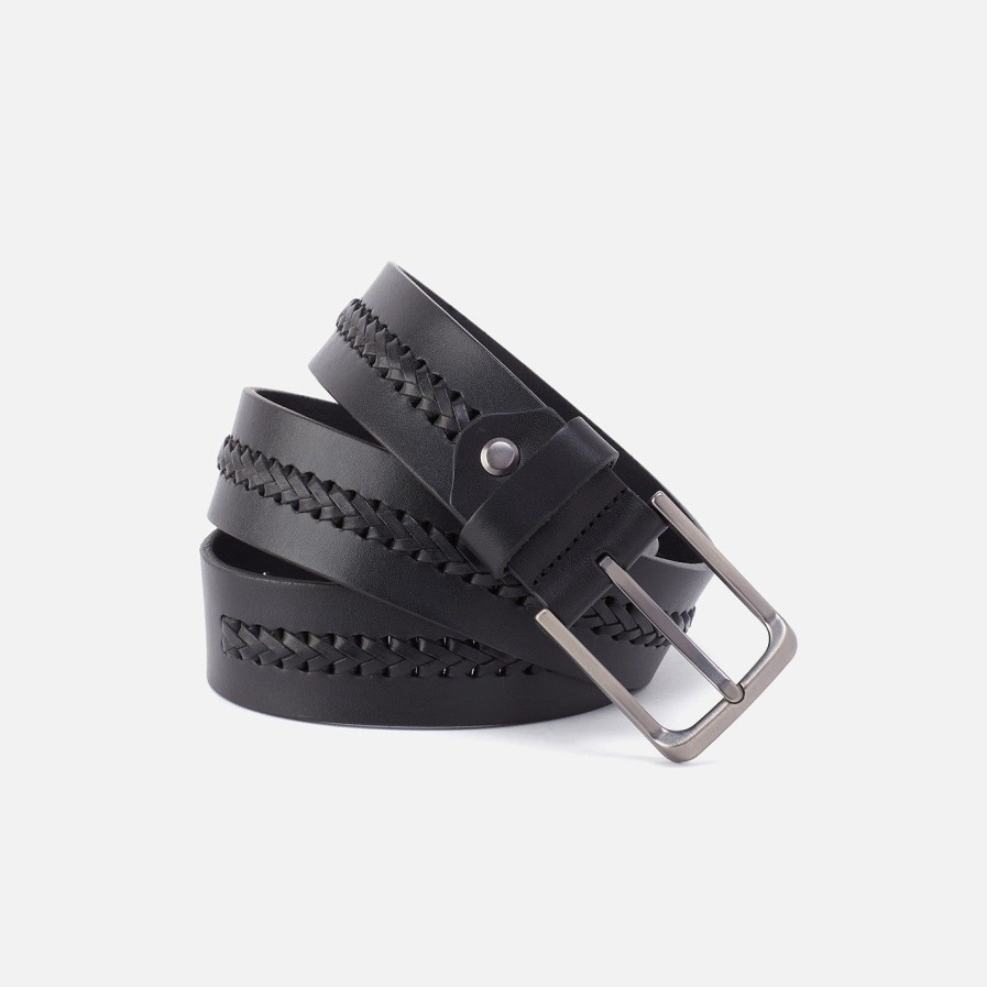 Wallets Hobo | Black Navigator Belt